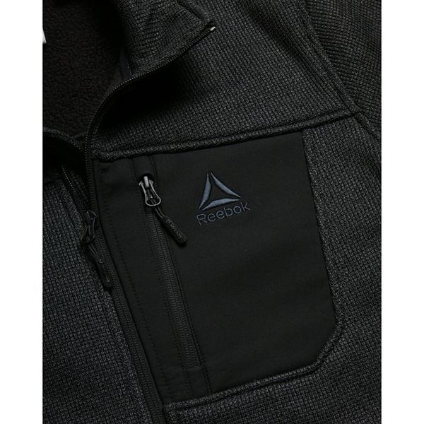 Чоловіча флісова куртка Reebok Textured Fleece Jacket. Оригінал. З США Reebok Textured8 фото