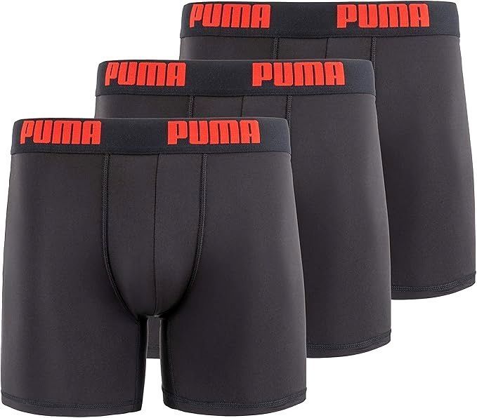 Набір чоловічих трусів Puma Athletic Boxer Briefs (3 шт). Оригінал. З США  Puma15 фото