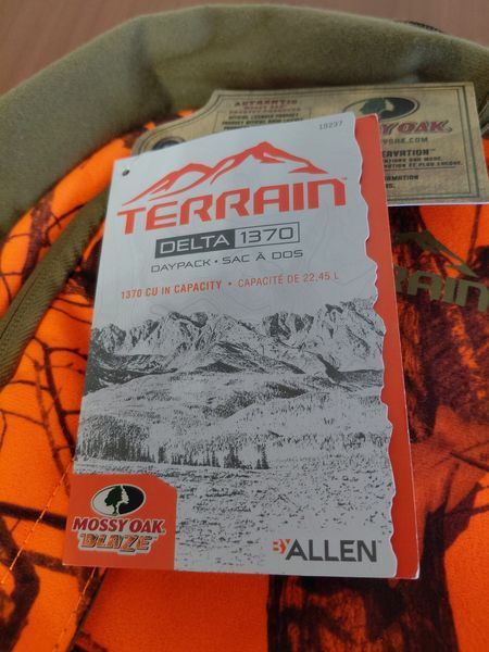 Мисливський рюкзак Allen Company Terrain Delta Mossy Oak Blaze. Оригінал. З США 76 фото
