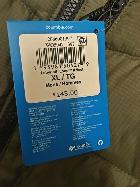 Чоловічий жилет Columbia Labyrinth Loop&trade; II Vest. Оригінал. З США жил2 фото