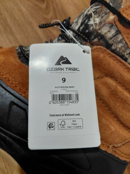 Зимові черевики Ozark Trail Pack 200G Thinsulate. Оригінал. З США зим6 фото