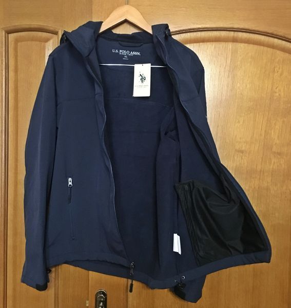 Чоловіча демісезонна куртка U.S. Polo Assn. Softshell Jacket. Оригінал. З США пол1 фото