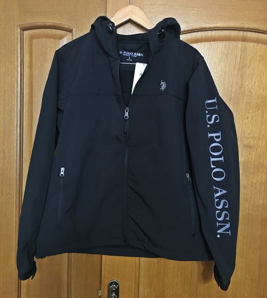 Чоловіча демісезонна куртка U.S. Polo Assn. Softshell Jacket. Оригінал. З США и6 фото
