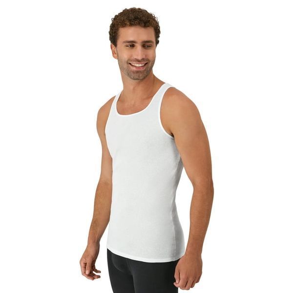 Набір чоловічих майок Hanes Comfort Flex Fit (2 шт). Оригінал. З США Hanesл фото