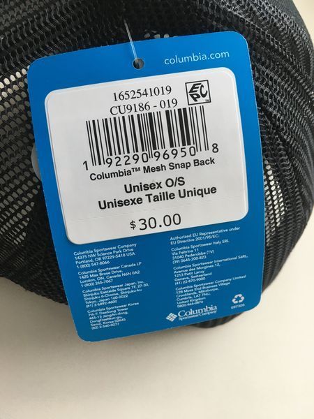 Бейсболка Columbia Mesh Snapback Hat. Оригінал. З США бек фото