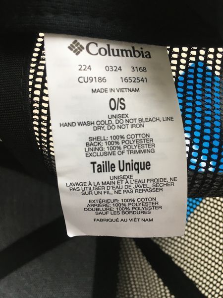 Бейсболка Columbia Mesh Snapback Hat. Оригінал. З США бек фото