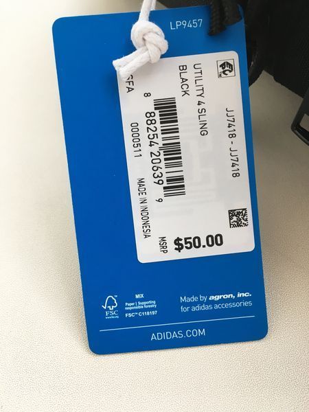 Сумка-слінг Adidas Utility 4 Crossbody Bag. Оригінал. З США ссла фото