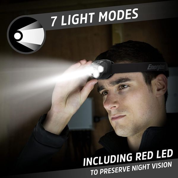 Налобний ліхтар Energizer Smart Dimming 260 Lumens. Оригінал. З США ліх4 фото