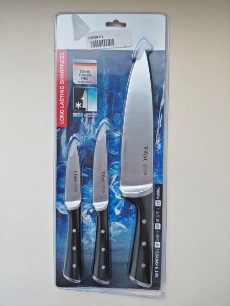Набір ножів Tefal Ice Force. Оригінал. З США теф фото
